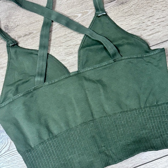 FP Movement Good Karma Crop Top Secret Moss - Picture 8 of 8